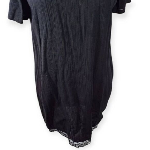 HARPER CANYON BLACK COLD SHOULDER DRESS SZ.YM 8-10 EUC. - Picture 3 of 7